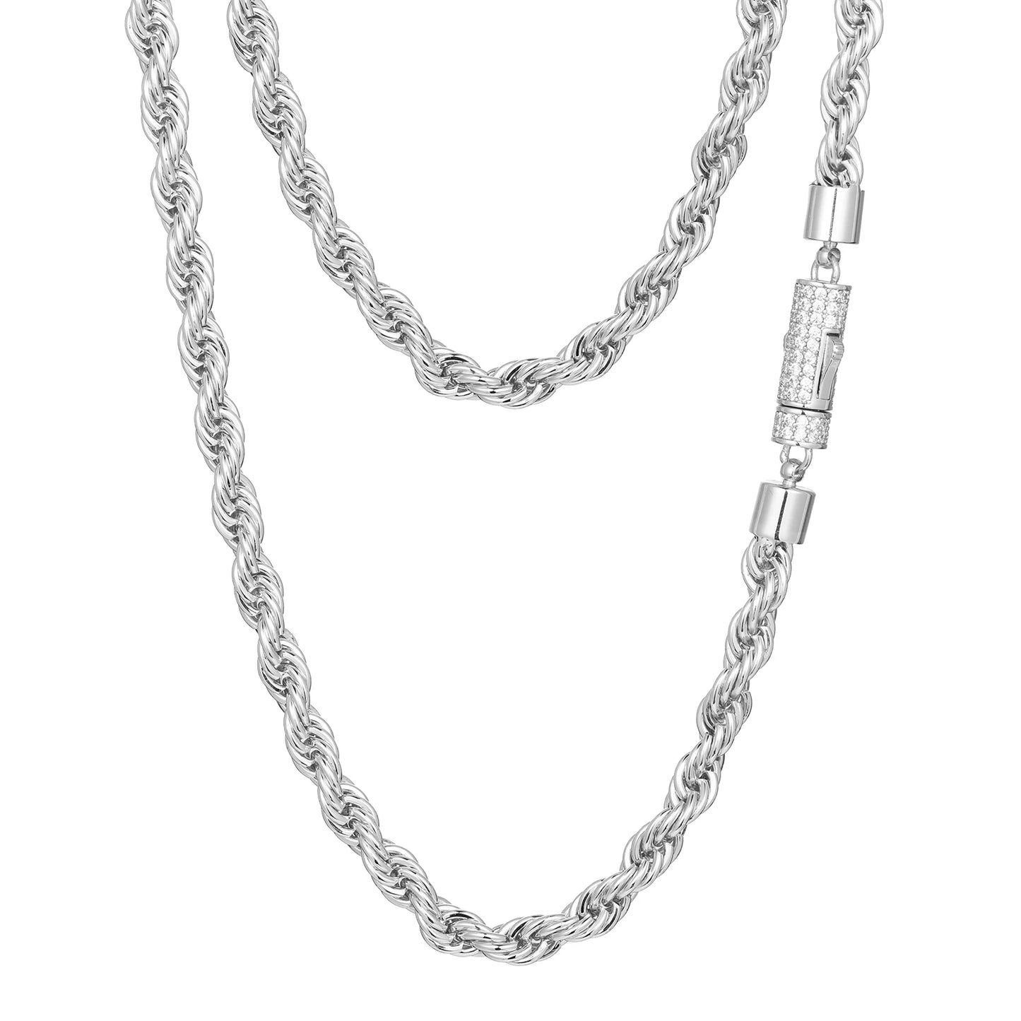 6Mm 12Mm VVS  Rope Chain 